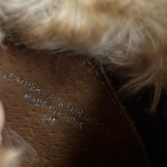 JSlides Wedge booties Taupe Waterproof Suede size 8 - Picture 12 of 16